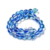 Synthetic Moonstone Beads Strands G-P528-J01-18-2