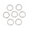 Brass Closed Jump Rings KK-CBA75F9-01-1