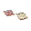 3D Printed Alloy Connector Charms FIND-B051-01B-G-2