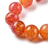 Natural Dragon Veins Agate Beads Strands G-A261-A01-14mm-4