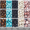  500Pcs 15 Styles Natural & Synthetic Mixed Gemstone Beads Sets G-NB0005-15-4
