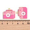 Medical Theme Alloy Enamel Pendants AL-CBA2919-03G-11B-3
