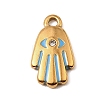 304 Stainless Steel Enamel Pendants STAS-Z199-01G-08-1