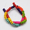 Synthetic Turquoise Beads Strands TURQ-G109-6x4mm-08-2