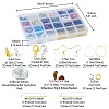 DIY Natural & Synthetic Mixed Stone Chips Jewelry Set Making Kit DIY-FS0005-87-4
