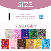 220g 11 colors Glass Seed Beads SEED-TA0001-14-8