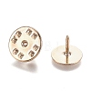 Brass Butterfly Clutches Pin Backs LS-KK-Z003-01LG-3