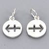 925 Sterling Silver Charms STER-T002-44S-07-2