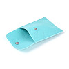 Double-Sided Velvet Jewelry Rectangle Bags for Earrings Rings Bracelets Necklaces TP-N004-01C-4