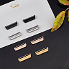 AHADERMAKER 8Set 4 Colors 316 Surgical Stainless Steel Watchband Connector STAS-GA0001-32-6
