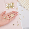 60Pcs 4 Style Alloy Beads FIND-CA0006-16-3