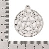 201 Stainless Steel Pendants STAS-Z109-02P-1-3