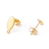 201 Stainless Steel Stud Earring Findings EJEW-A071-28G-2