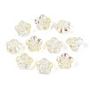 Electroplate Glass Beads Strands EGLA-T021-22I-2