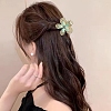 Flower Alloy Rhinestone Claw Hair Clips PW-WG5936D-02-3