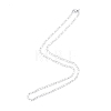 Men's 201 Stainless Steel Figaro Chains Necklace NJEW-N050-A08-3-45P-3
