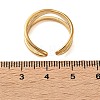 304 Stainless Steel Cuff Open Rings SA-CBAD22F-01G-I-2