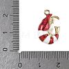Alloy Enamel Pendants ENAM-B027-01G-02-4