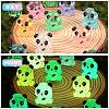 32Pcs 8 Styles Luminous Resin Ornaments AJEW-SZ0002-65-3
