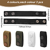 8Pcs 4 Colors Tactical Double Snap Belt Keepers FIND-WR0008-14-2