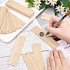 24Pcs Blank Bamboo Bookmark FIND-BC0003-45A-3