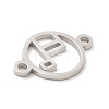 304 Stainless Steel Connector Charms STAS-A068-01A-P-3