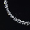 Teardrop Crystal Glass Beads Strands X-GLAA-F022-C01-1