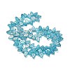 Electroplate Glass Beads Strands EGLA-B004-02A-AB12-2