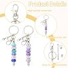 DIY Keychain Makings Kits DIY-YW0018-27-3
