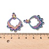 304 Stainless Steel Chandelier Component Links STAS-Q350-12M-3