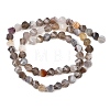 Natural Botswana Agate Beads Strands G-P611-C08-01-3