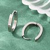 201 Stainless Steel Hoop Earrings EJEW-T056-03P-02-1