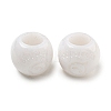 Opaque Acrylic European Beads SACR-L007-023A-1