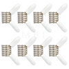 8Pcs 201 Stainless Steel Beading Stoppers TOOL-SC0001-48-1