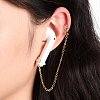 Creative Star Cubic Zirconia Earring Strap EJEW-JE04692-4
