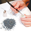 120G 2 Style Electroplate Glass Beads EGLA-DR0001-01-4