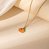 Halloween 304 Stainless Steel Enamel Pendant Necklaces for Women FS-WGABD3E-01-1