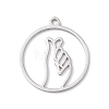 304 Stainless Steel Pendants STAS-Z131-01C-P-1