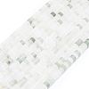 Natural Tianshan Cui Quartzite Beads Strands G-P575-B15-4x2mm-2