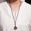  14Pcs 14 Colors Nylon Cord Braided Necklace Making MAK-TA0001-13-15