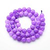 Natural Quartz Beads Strands G-N355-8mm-32-2