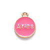 Alloy Enamel Pendants ENAM-S124-01A-03A-3