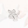 304 Stainless Steel Cuff Open Rings for Women RJEW-C162-01A-P-3