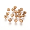 Long-Lasting Plated Brass Beads KK-E782-03A-G-2