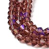 Transparent Electroplate Glass Beads Strands LS-EGLA-A039-T2mm-L05-3