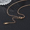 2MM 304 Stainless Steel Cable Chain Necklaces for Women SA-CBACA62-01RG-3