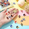 60Pcs 12 Styles Zinc Alloy Enamel Sport Connector Charms FIND-CJ0003-78-4