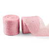 2Rolls Polyester Hot-fix Rhinestone Raw Edges Ribbon OCOR-TA0003-95D-1
