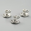 Tibetan Style Cups Theme Alloy Charms FIND-CJC0016-09-03-2