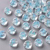 Transparent Clear Acrylic Beads MACR-N008-44F-1